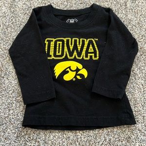 Wes and Willy University of Iowa Hawkeye 12 month top
